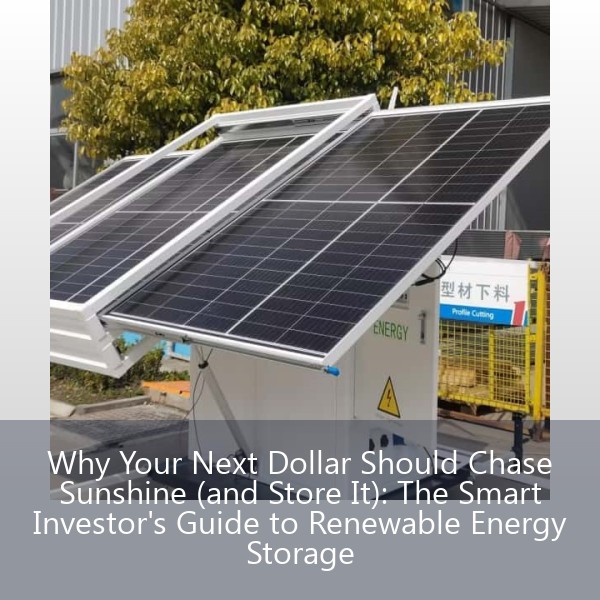 Why Your Next Dollar Should Chase Sunshine (and Store It): The Smart Investor's Guide to Renewable Energy Storage